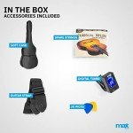 Max SoloArt Acoustic Guitar Starter Kit for Beginners