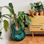 Winzz 40" Acoustic Steel-string Guitar for Beginners