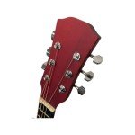38" Acoustic Guitar with Cutaway & Bag (Red)