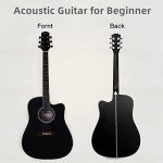 Winzz Full Size Acoustic Guitar Kit for Beginners