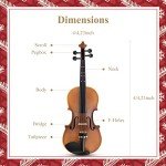 Eastar EVA-3 4/4 Violin with Fingerplate Inlay