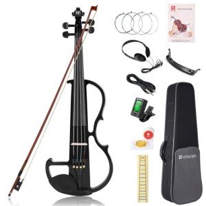 Vangoa Full-Size Electric Silent Violin Set