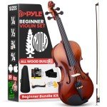Pyle 3/4 Size Beginner Violin Starter Kit