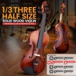 Pyle 3/4 Size Beginner Violin Starter Kit