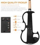 Vangoa Full-Size Electric Silent Violin Set
