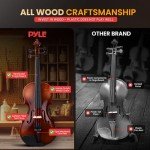 Pyle 3/4 Size Beginner Violin Starter Kit