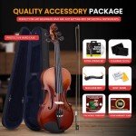 Pyle 3/4 Size Beginner Violin Starter Kit