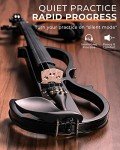 Vangoa Full-Size Electric Silent Violin Set