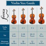 Forenza Uno 3/4 Size Violin Outfit for Beginners