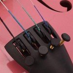 Full Size Pink Violin with Bow and Case