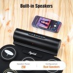 Portable 7-Pad Electronic Drum Kit with Speaker