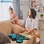 Rainbow Portable Electric Drum Kit for Kids & Adults