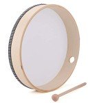 Lawei 2 Pack Hand Drums with Sticks - 10" & 8