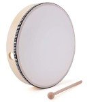 Lawei 2 Pack Hand Drums with Sticks - 10" & 8