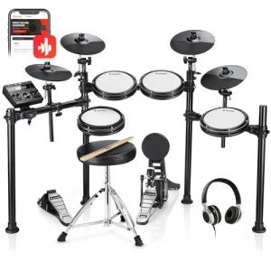 Donner DED-200X Quiet Mesh Electronic Drum Set