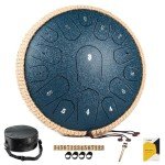 MeloBeat 13" Steel Tongue Drum with Accessories