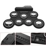 Compact Digital Electronic Drum Kit with 7 Pads