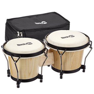 RockJam 7" & 8" Bongo Set with Bag