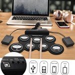 Compact Digital Electronic Drum Kit with 7 Pads