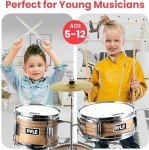 Kids Acoustic Drum Kit for Ages 3-12