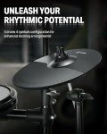 Donner DED-200X Quiet Mesh Electronic Drum Set