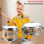 Kids Acoustic Drum Kit for Ages 3-12