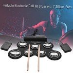 Compact Digital Electronic Drum Kit with 7 Pads
