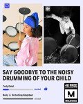 Donner DED-70 Electric Drum Set with 68 Sounds