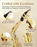 Eastar AS-Ⅲ Alto Saxophone with Accessories Bundle
