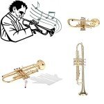 Summina Bb Trumpet with Case and Accessories