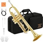 Eastar Bb Trumpet Set for Beginners with Accessories