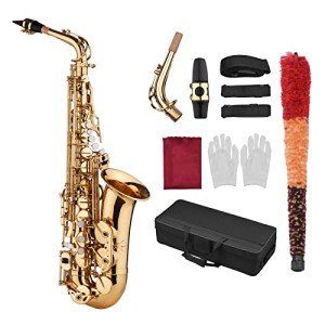 KOCAN Eb Alto Saxophone with Accessories and Straps