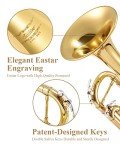Eastar Bb Trumpet Set for Beginners with Accessories