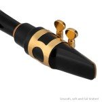 Golden Lacquered E Flat Alto Saxophone Bundle