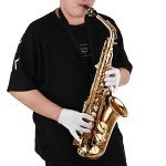 KOCAN Eb Alto Saxophone with Accessories and Straps