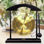 Handmade Brass Feng Shui Gong - 21cm Decor