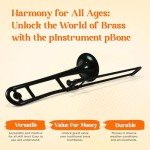 pBone Plastic Trombone with Mouthpiece and Bag