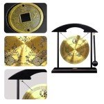 Handmade Brass Feng Shui Gong - 21cm Decor