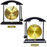 Handmade Brass Feng Shui Gong - 21cm Decor