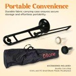pBone Plastic Trombone with Mouthpiece and Bag