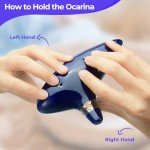 Ohuhu Zelda Ocarina with Song Book & Stand