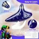 Ohuhu Zelda Ocarina with Song Book & Stand