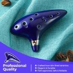 Ohuhu Zelda Ocarina with Song Book & Stand