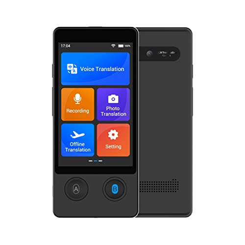 ANFIER Smart Language Translator Device with Touchscreen