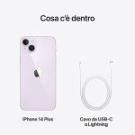 Apple iPhone 14 Plus, 128GB, Purple