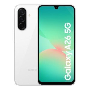 Samsung Galaxy A26 5G Smartphone, 8GB/256GB, White