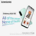 Samsung Galaxy A26 5G Smartphone, 8GB/256GB, White
