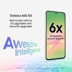 Samsung Galaxy A56 5G Phone, 8GB RAM, 256GB Storage