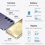Samsung Galaxy S24 - AI Android Smartphone, 50MP Camera