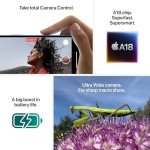 Apple iPhone 16 - 5G, 128GB, Black